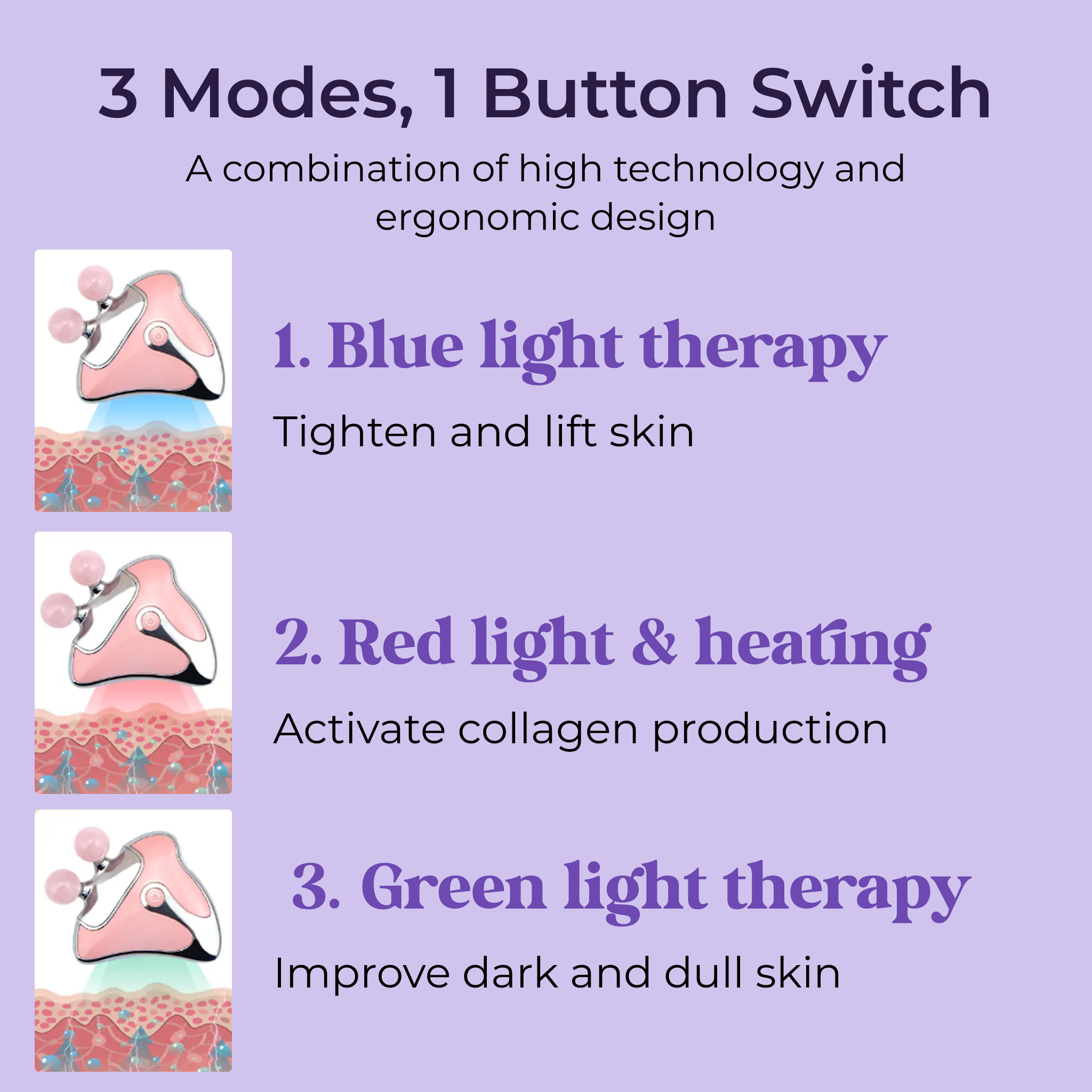 QiSculpt LED Gua Sha Device